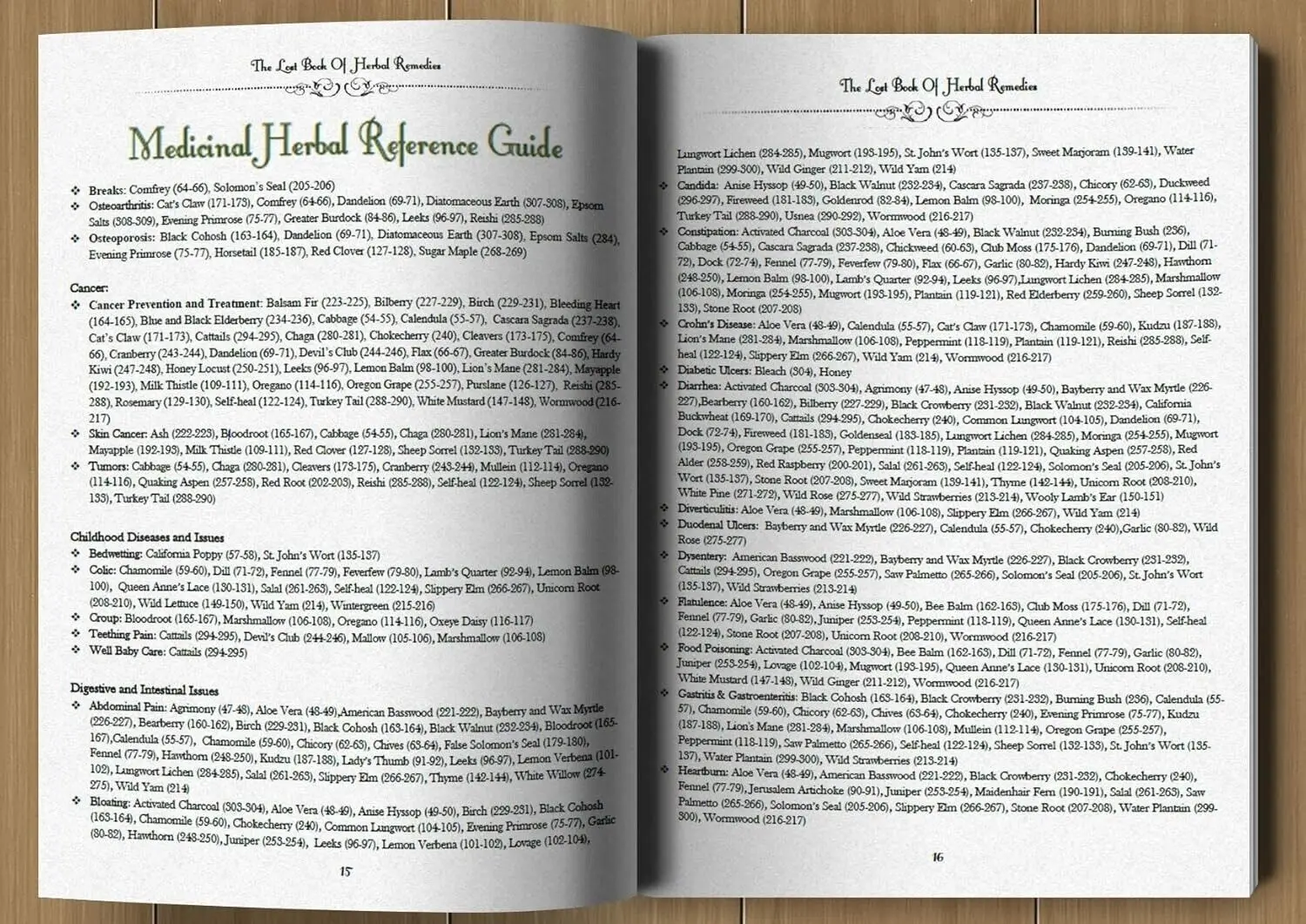 O Livro Perdido das Ervas: As Poderes Curativos das Medicamentos Plânios