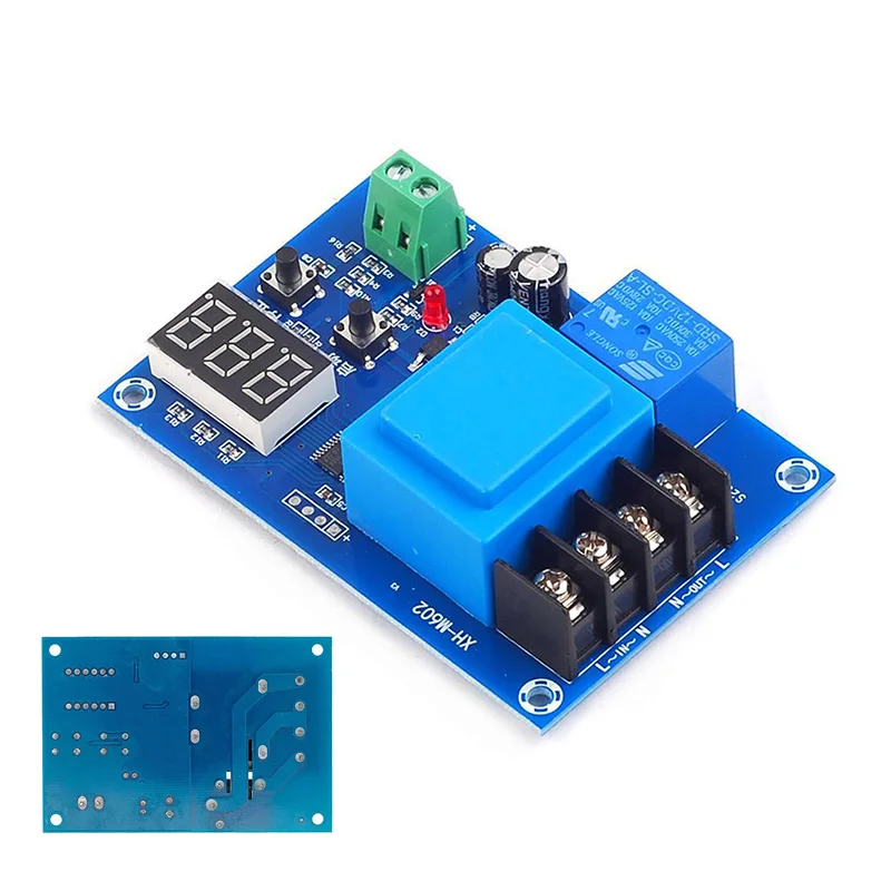 1PC Lithium Storage Battery Charger Control Switch Protection Board XH-M602 Digital Control Battery Charging Control Module