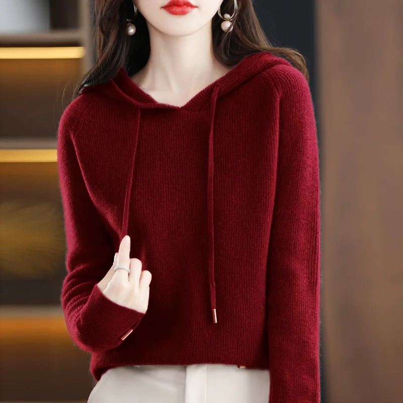 Autumn Winter Office Lady Solid Color Long Sleeve Sweater Ladies Simplicity Shirring Pullover Pullovers Women Clothing Top Tee