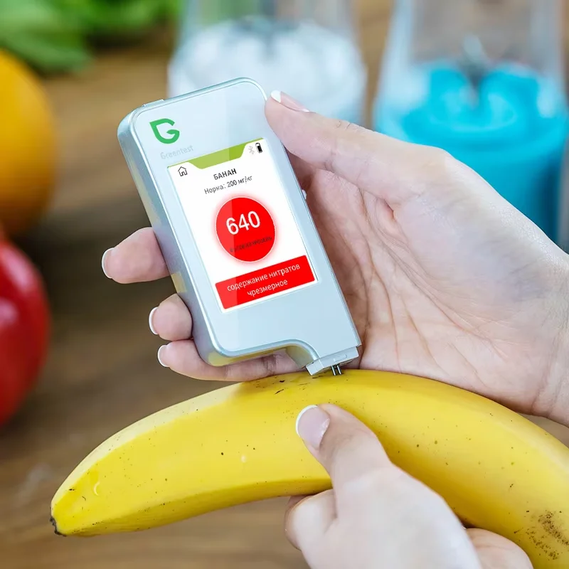 

Greentest 1 Food Safety Nitrate Tester Home Kitchen Portable Fruit and Vegetable Detector Health Care Capacitive Screen Accurate