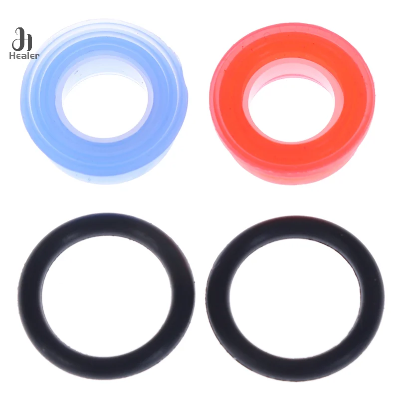 8Pcs/set Ceramic Disc Silicon Washer Insert Turn Replacement 1/2" For Valve Tap