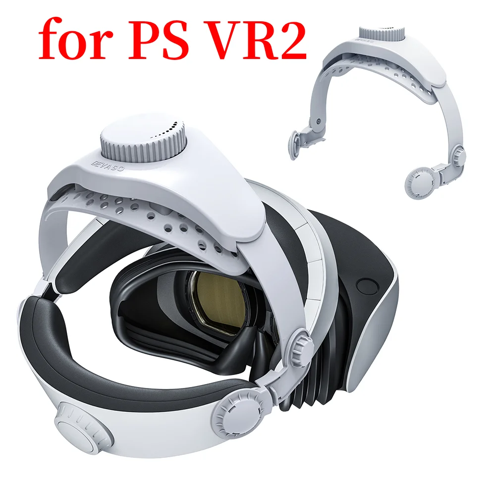 

Комфортная повязка на голову, дышащий регулируемый ремешок на голову, декомпрессионный кронштейн для снижения веса для PS VR2, аксессуары для гарнитуры