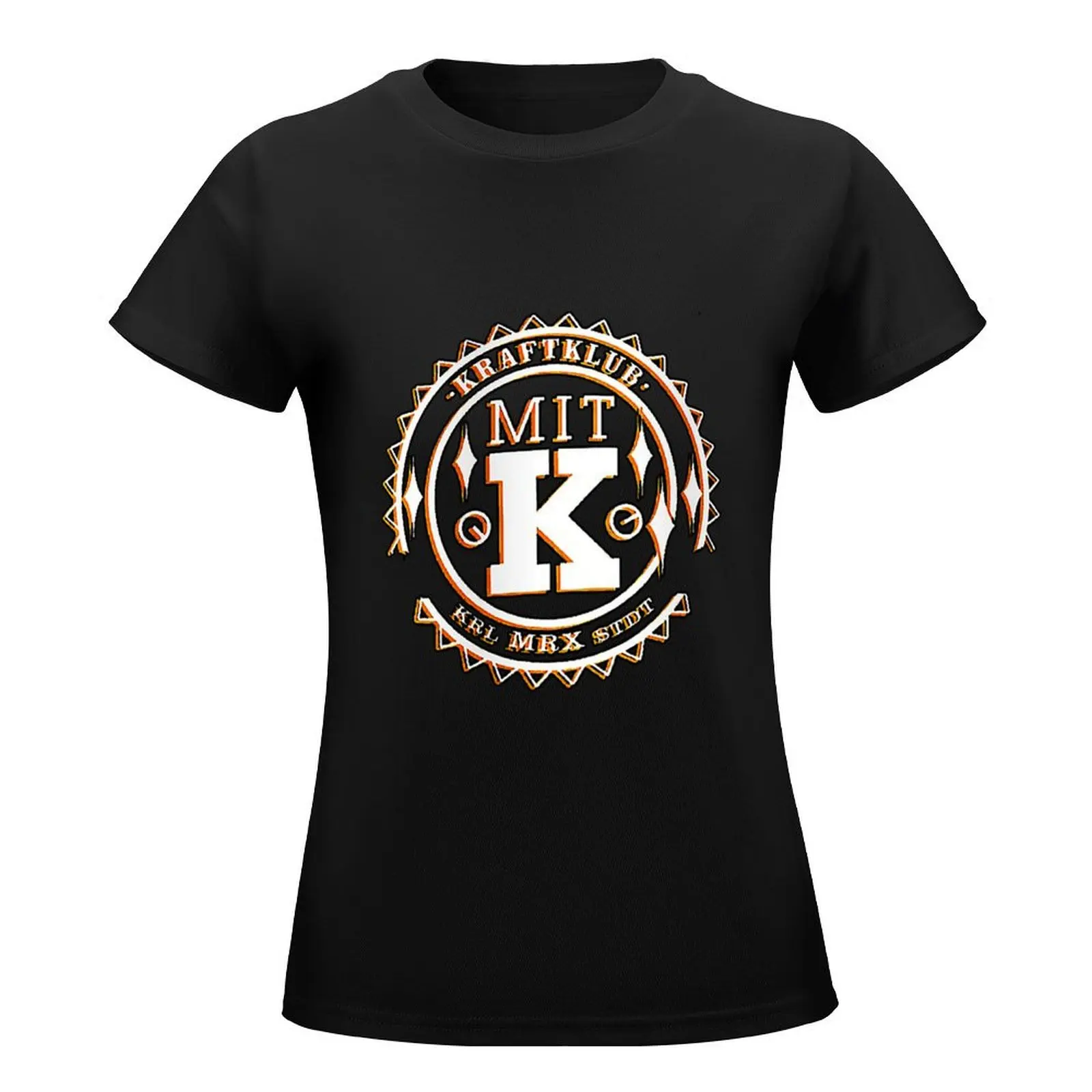 kraftklub band T-Shirt summer tops shirts graphic tees plain animal print shirt for girls Women clothing