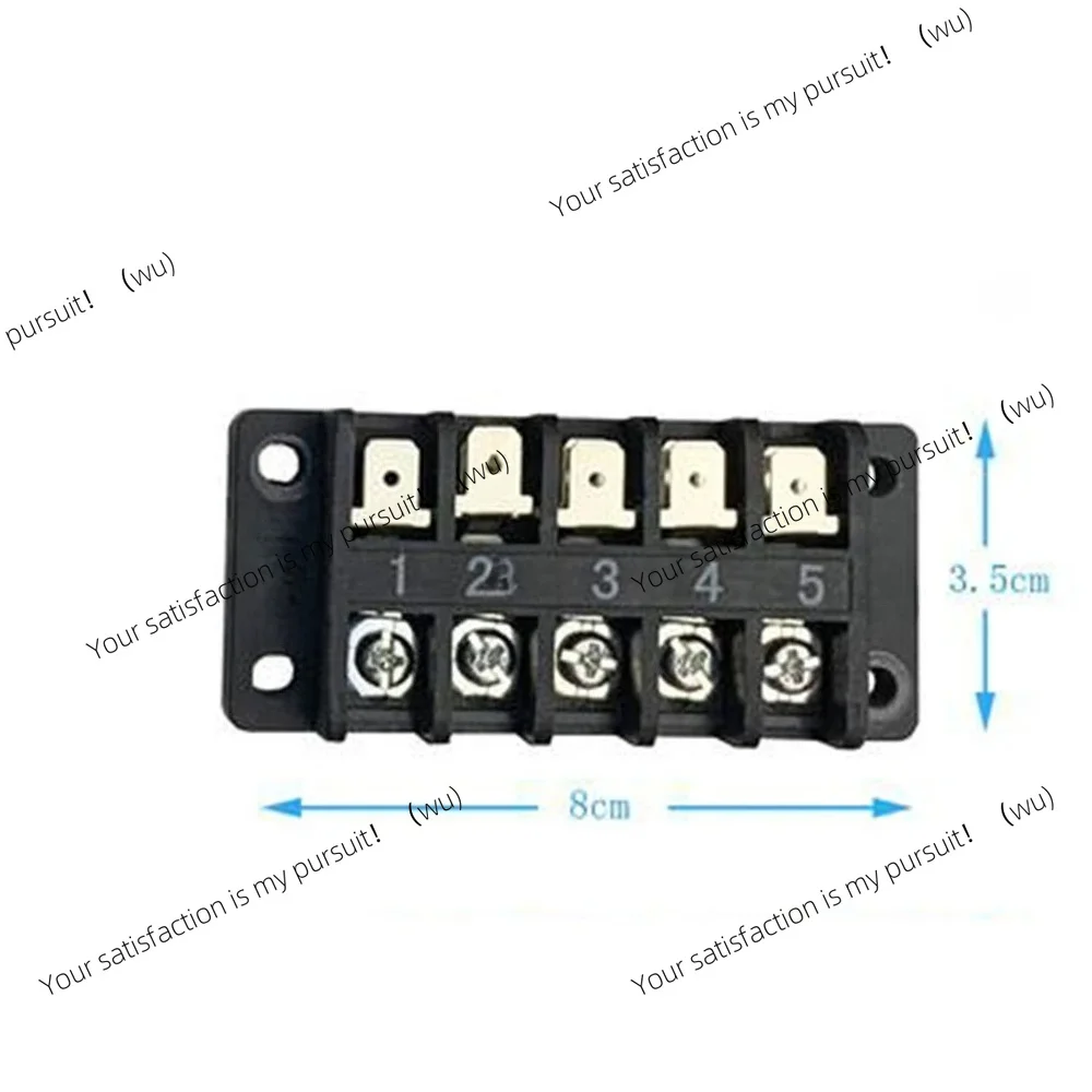 For Midea Air Conditioner Accessories Replacement 3/4/5 Plug Wire Terminal Block Wire Holder External Unit Wire Connector