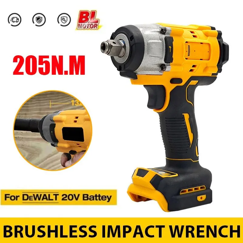 

Electric Goddess Brushless Impact Electric Driver Electric Screwdriver Driver High Torque Tools for Dewalt 20V Battery