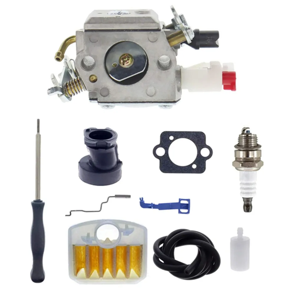  Carburetor For Hus340 Hus345 Hus346 Hus350/353 Carburetor Air Filter Bend C3-EL18B PN:503283208 Intake Pipe PN: 503 86 63-01