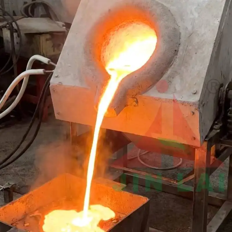 10Kg 50Kg 100Kg 150Kg IGBT Induction Melting Furnace, Suitable For Copper, Gold, Silver, Aluminum, Steel And Other Industrial