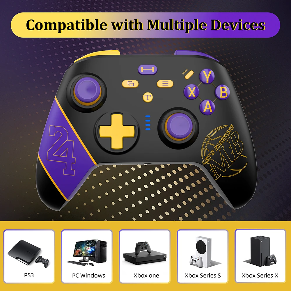 

Wireless Joystick Gamepad Controller For Xbox One/Xbox One X/Xbox Series S/Xbox Series X/PC,with Detachable Cross key