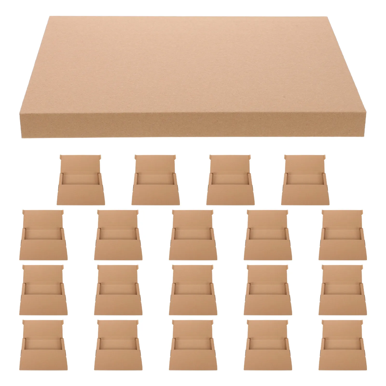 

Маленькая почтовая коробка из крафт-бумаги 4x4x2 дюйма, самоклеящиеся конверты для легкой отправки посылок