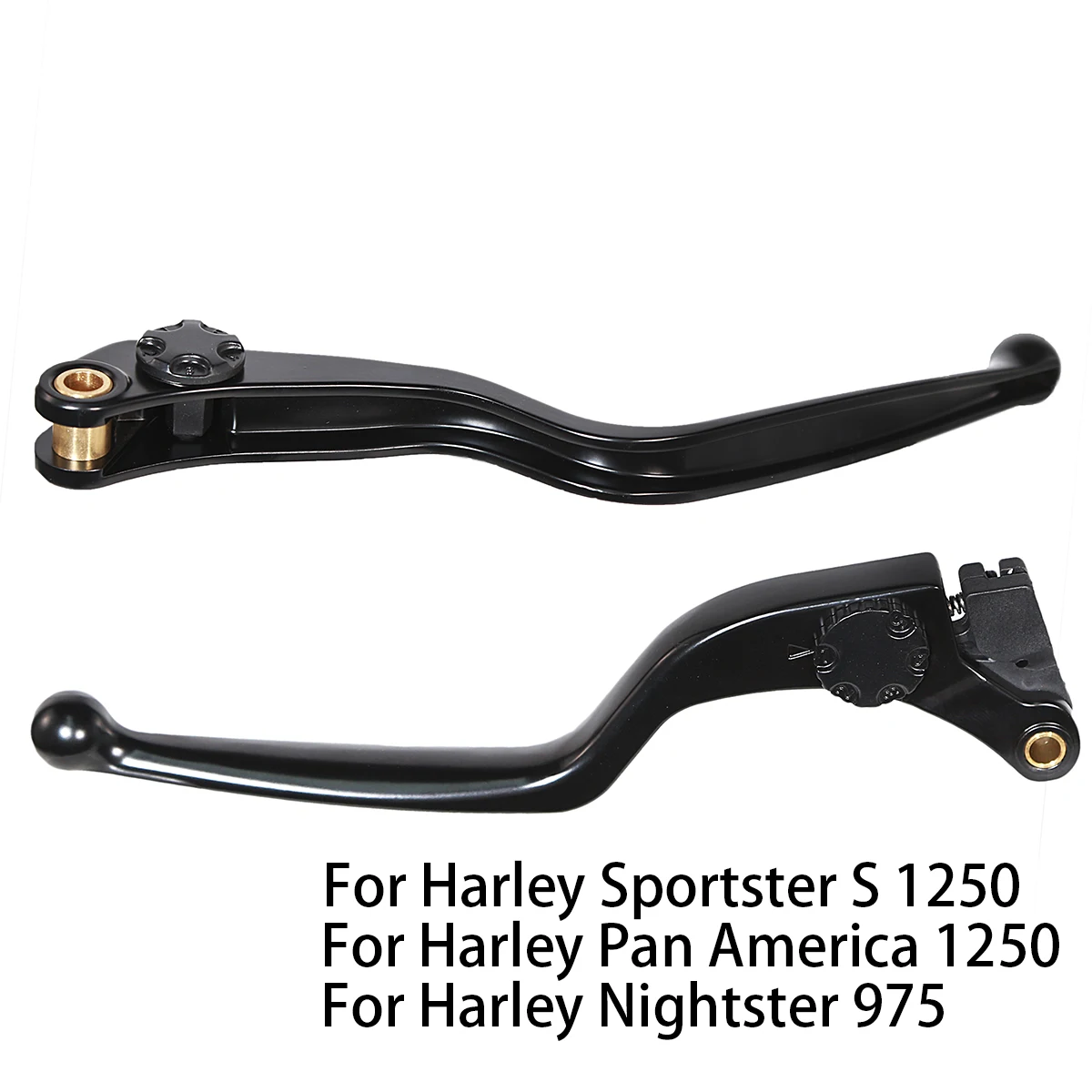 

Motorcycle Black Brake Clutch Levers For Harley Sportster S Pan America RH 1250 Nightster 975