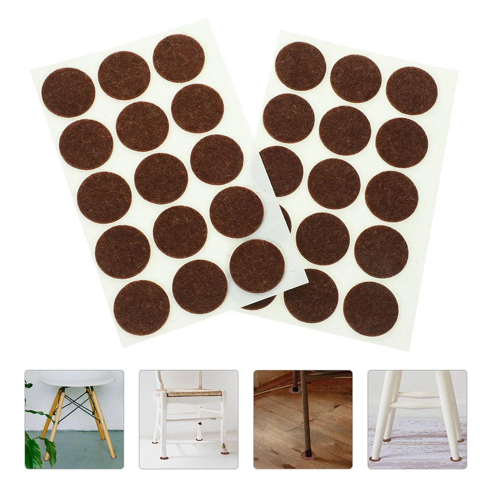 

180Pcs Felt Furniture Pads Heavy Duty Anti Slip Floor Protectors for Chairs Tables Legs Scratch Resistant Adhesive Pads