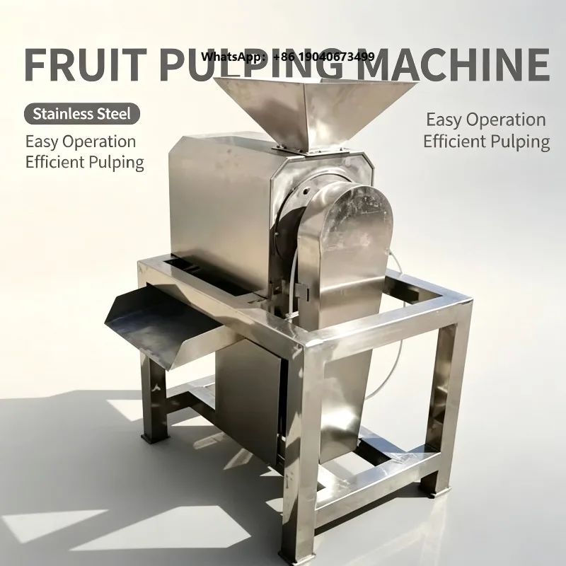 Commercial Fruit Pulper Machine Food Grade Vegetable Fruit Mashing Equipment FWX