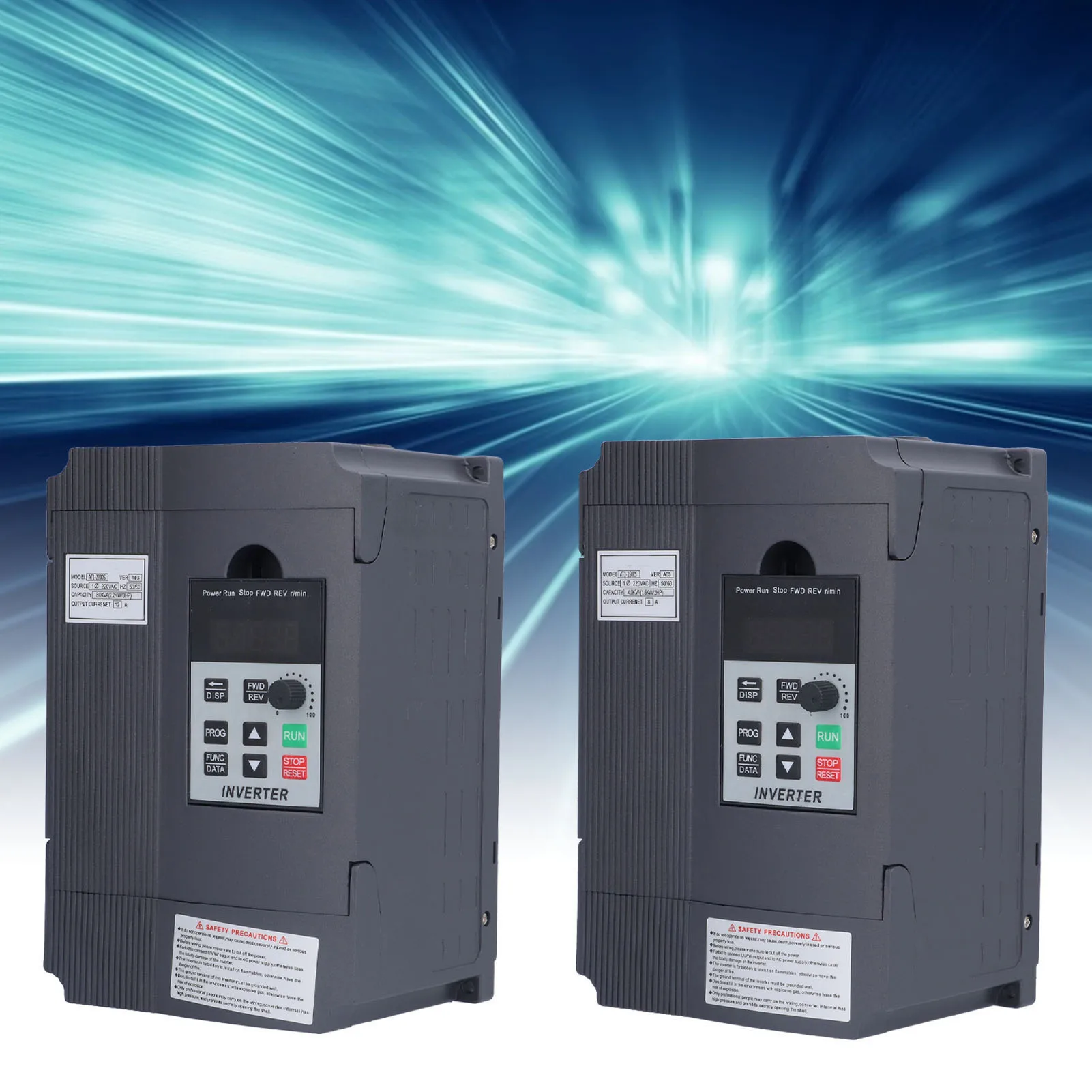 

Motor Frequency Converter Variable Frequency Drive Converter Single Phase 1 in 3 Out Controller AC 220V for Motor CNC