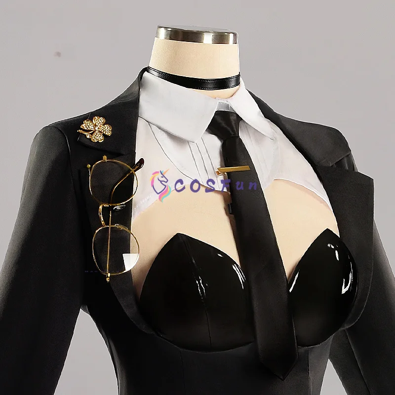 니케: 승리의 여신 아데 코스프레 의상 버니 걸 유니폼 소품 액세서리 여성 할로윈 카니발 파티 코스펀