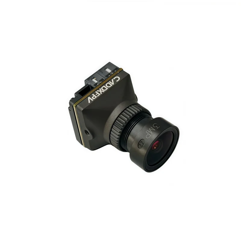 CADDX Ratel pro FPV-camera 1500TVL 9,5 g Super WDR voor FPV Drone 4,5 V-27 V NTSC/PAL 125 °   FOV Blacklight Nachtzicht