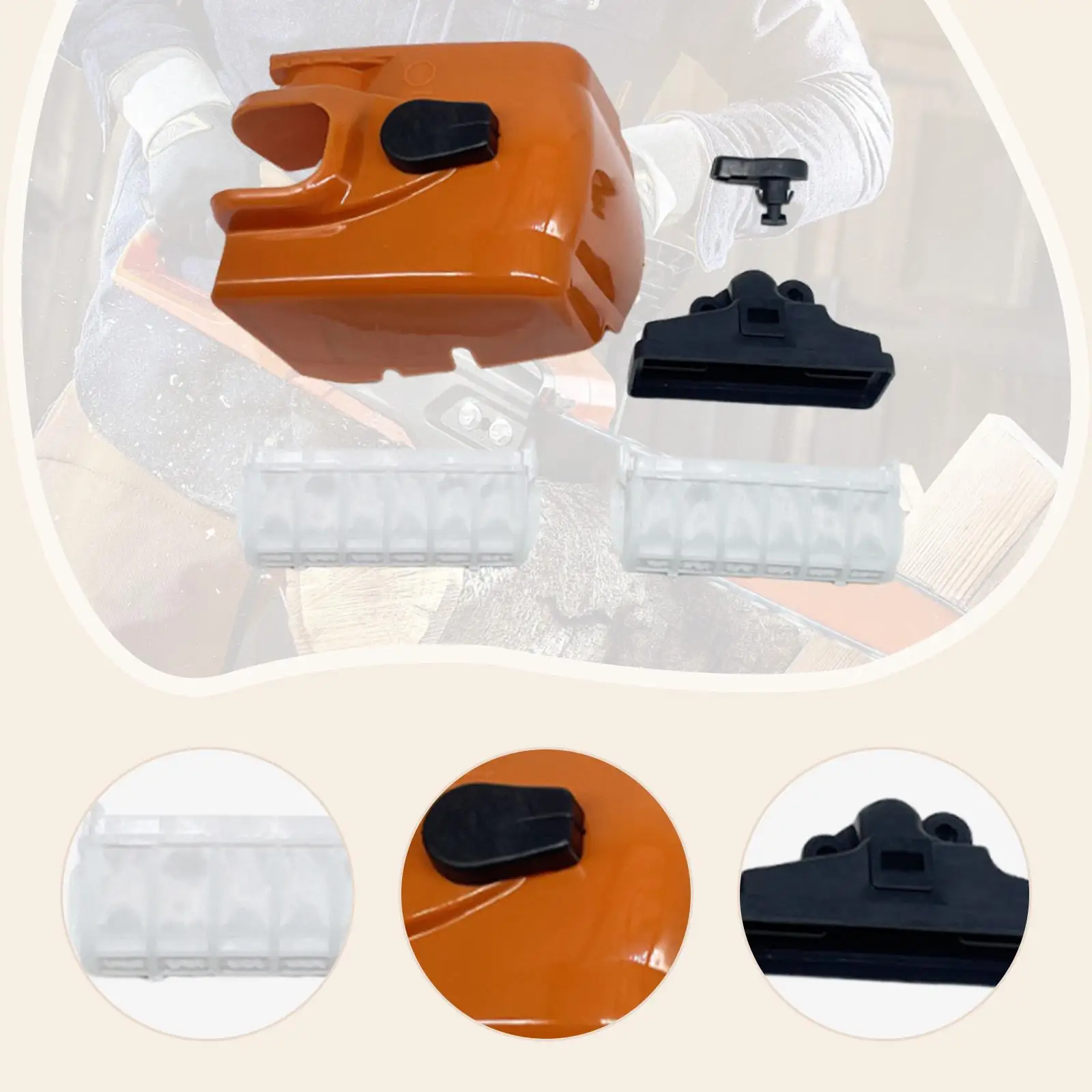 

Air Cover with Twist Lock Knob Kit, Replacement, Air Housing Parts, for MS210