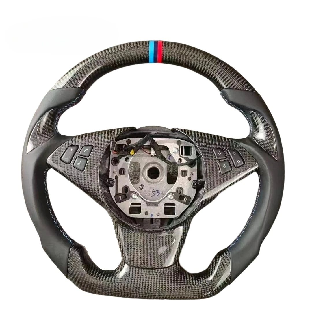 

Carbon Fiber Steering Wheel For BM5 6 SERIES E60 E61 E63 E64