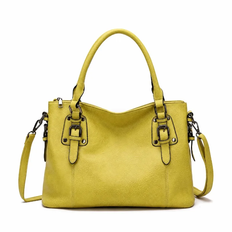 Women's Convertible Large Capacity Office Shoulder Tote Bag Vintage Minimalist Crossbody Top Handle Elegant Everyday