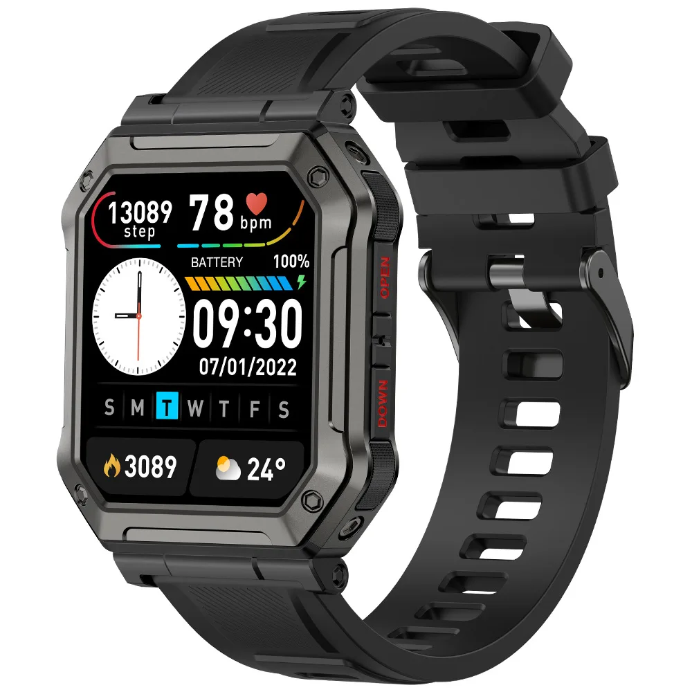 H31 Smart Watch Outdoor Three-proof Sports Watch 1.91 Inch High Definition Large Screen Blood Oxygen Monitoring