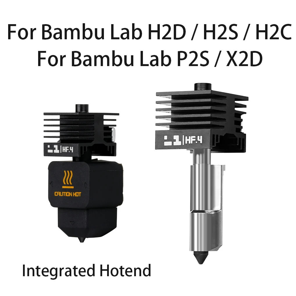 For Bambu Lab H2D H2C High Flow Hotend High Quality Fast Printing P2S X2D Hotend Quick Swap For Bambu Lab H2S Nozzle Assembly