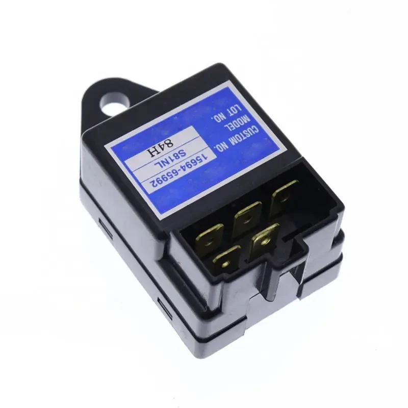 Timer Relay 15694-65990 for Kubota V2203 Engine Fork Lift HDF15-5 HDF18-5 KH-101 KH-151 KH-191 KH-51 KX61-2 R310 R510