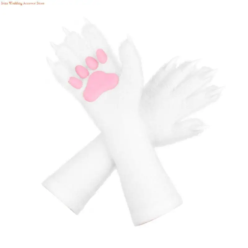 G92D قفازات سيليكون مخيفة مرنة فو للحفلات التنكرية زي تنكري القفاز