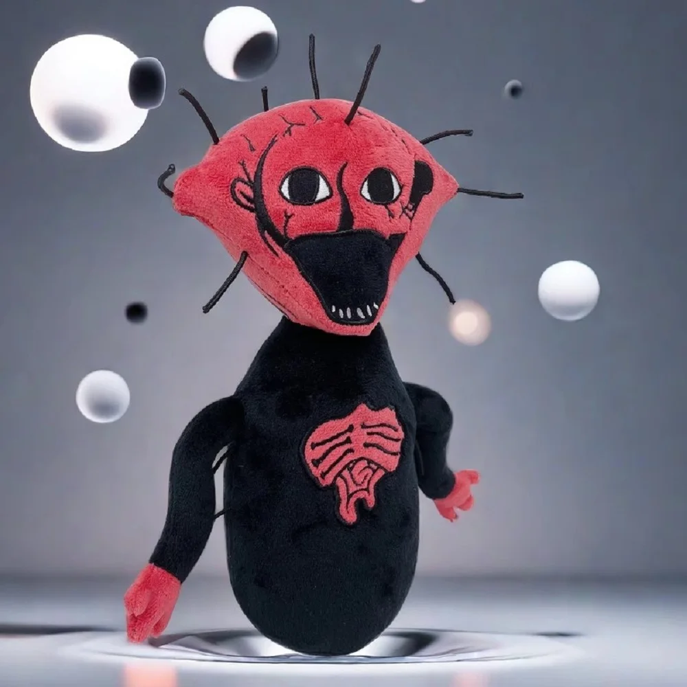 Caliente 25CM hervido uno juguetes de peluche muñeca Terror Anime relleno almohada de demonio cumpleaños regalo de Halloween para niños juguete niños decoración del hogar