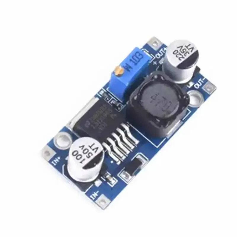 1 шт. LM2596 DC-DC 3A Регулируемый регулятор напряжения 24 В до 12 В 5 В 3 В LM2596S Понижающий модуль 1 шт. LM2596 DC-DC 3A Регулируемый регулятор напряжения 24 В до 12 В 5 В 3 В LM2596S Понижающий модуль