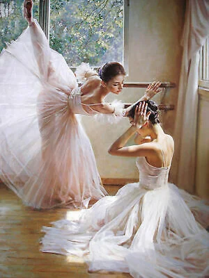 Ballet Dancer Art Film Print Silk Poster Home Wall Decor 24x36inch