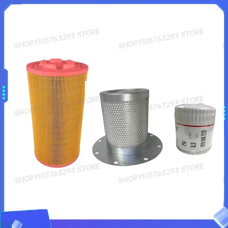 3PCS Set Oil Filter Kit for Atlas Copco Air Compressor Parts 1613740700 2901021300 1625426100 Replacement Accessories