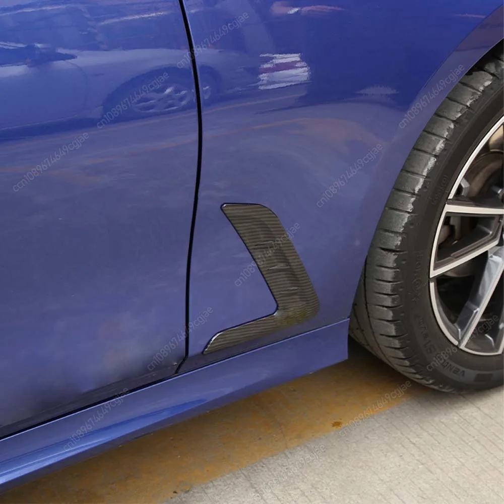 لسيارات BMW 3 Series G20 G28 2020 2021 2022 2023 2024 أسود لامع للسيارة الجانب الخارجي الجناح الحاجز ملصق الديكور مجموعات الجسم ضبط