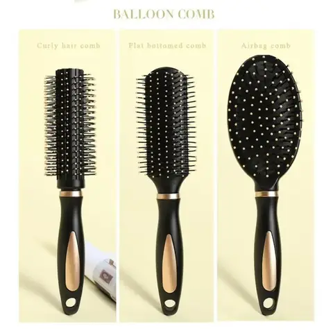 Professional Hair Styling Comb Anti Static Curly Hair Brush for Male Female Air Cushion Airbag Massage Combs Styling Salon Home