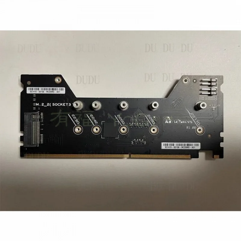 D  For ASUS ROG MAXIMUS Z690 APEX DIMM.2 Adapter to 2 PCIe NVME SSD Card