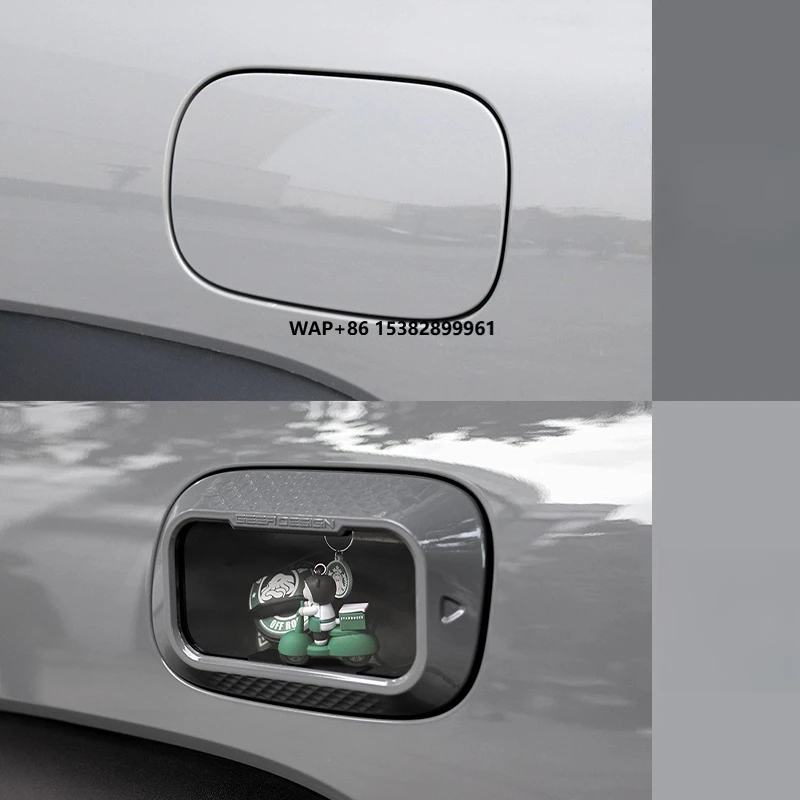 Teng Qian Tank 300 SUV Fuel Tank Cap Retrofit/Upgrade Modification Transparent Window Style Wide Body Protection Dust Cover