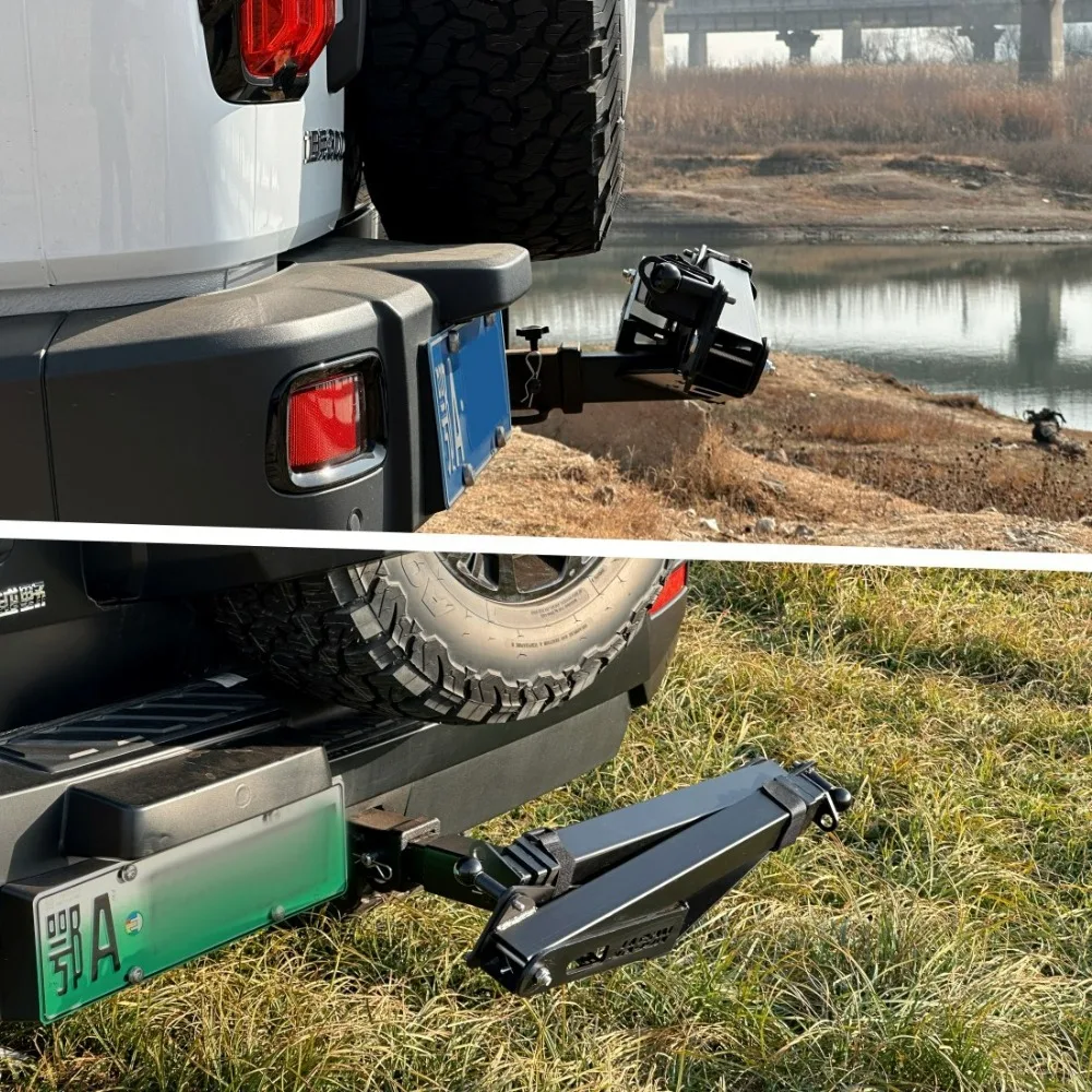 حامل أرجوحة معدني مع سرير المظلة لشاحنة بيك اب سهلة التجميع بسعة 300 كجم #6