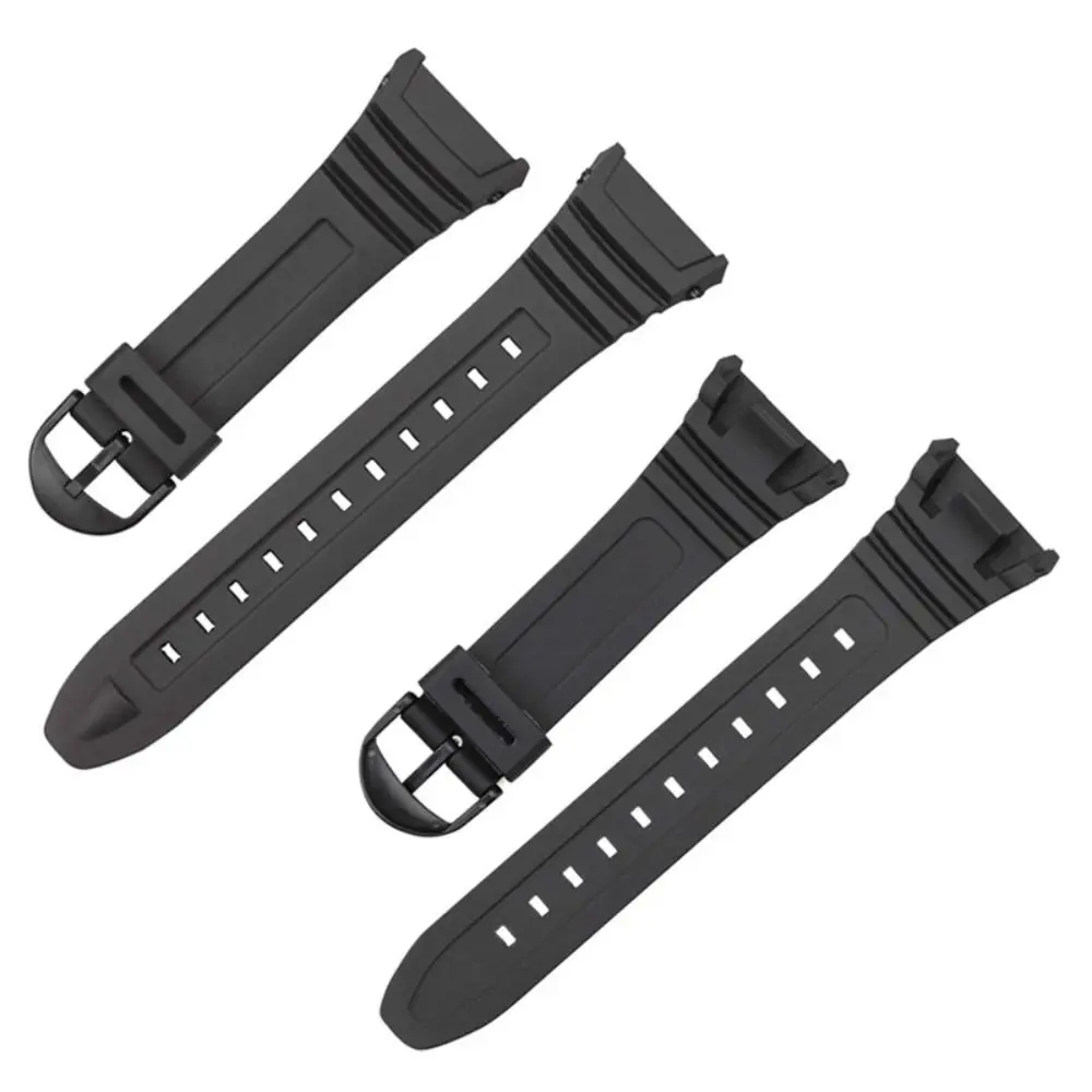 Universal Sports Silicone Strap Men Women Pin Buckle Silicone Watch WristBand Watch Band for C-asio W-96H Watch Accessories