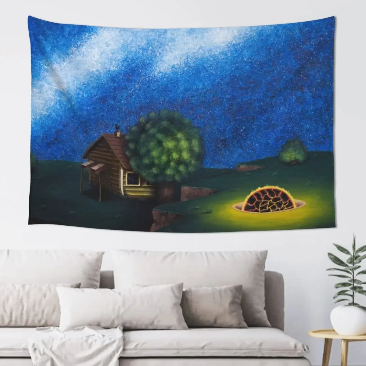 Meteorite Tapestry Room Decor Korean Style Decor For Bedroom Decorative Wall Mural Tapestry