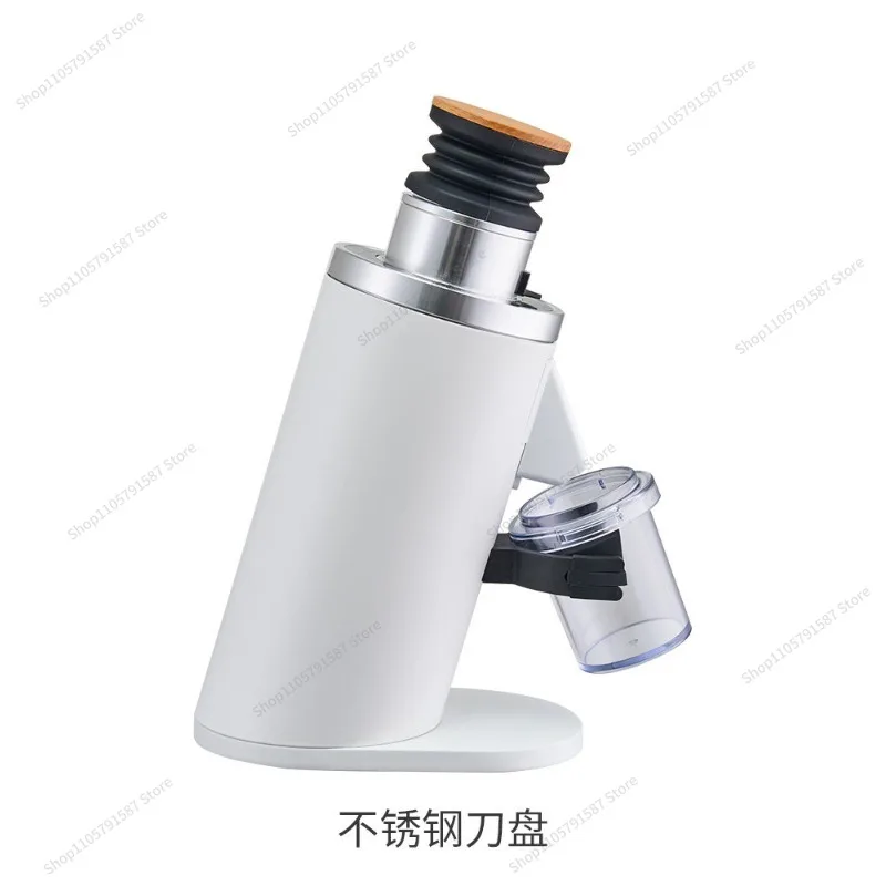 For DF54 Professional Household Coffee Electric Bean Grinder, Gold Cup Flat Knife Single Dose Grinding  Hand Brew
