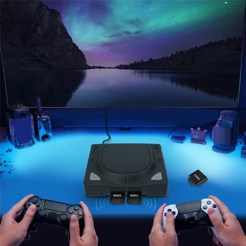 

Адаптер беспроводного игрового контроллера Blueretro для SNK NEOGEO MVS AES CD Conosle для PS4 PS5 Switch Pro 8Bitdo