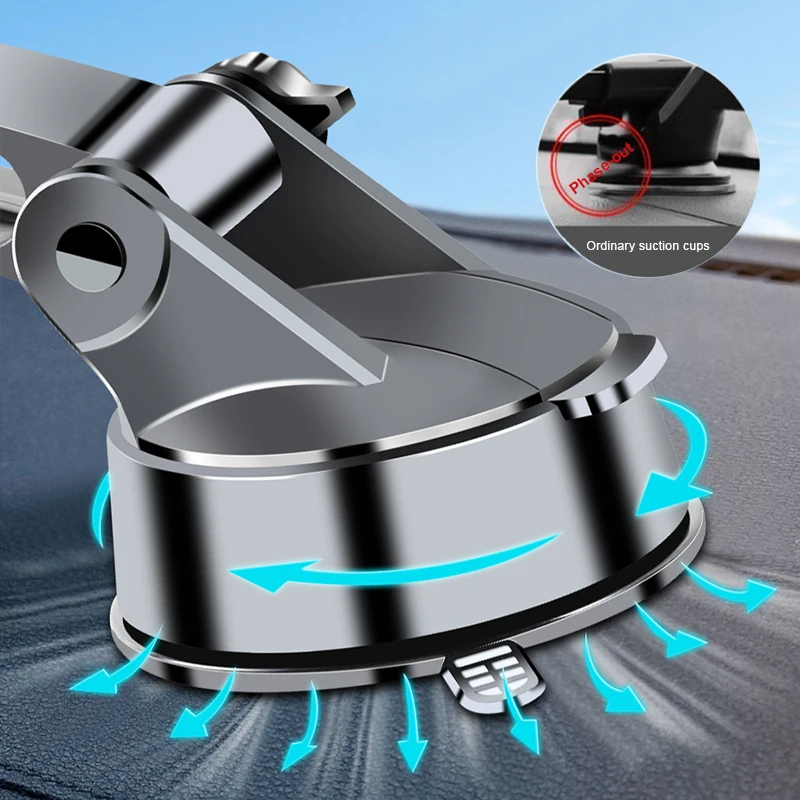 SEAMETAL Car Phone Holder Suction Cup Stand Auto Dashboard Windshield Air Vent Phone Mount GPS Support for iPhone Xiaomi Samsung