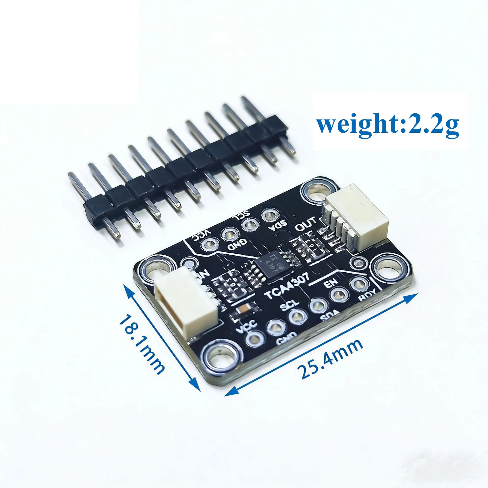 1~20Pcs TCA4307 Hot‑Swap I2C Buffer Module Compatible With Stemma QT Qwiic Unsoldered Pin Header I2C Bus Breakout Circuit Board