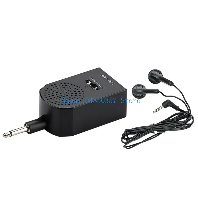 

652F Маленький электрогитарный усилитель AMP MP3, вход 3,5 мм, прочный для наушников