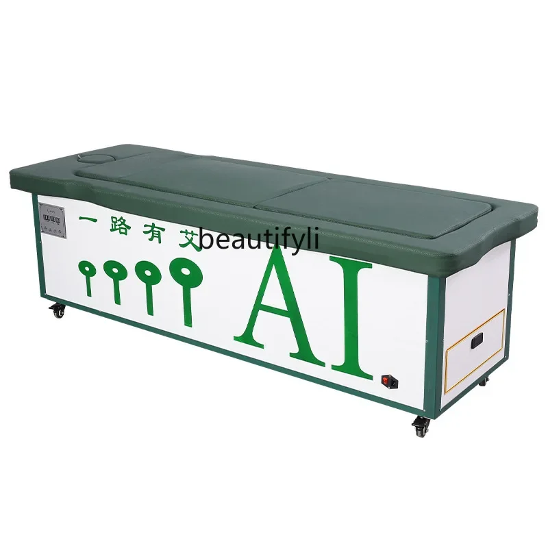 

Automatic One-Click Ignition Intelligent Open Fire Smoke Cleaning Moxibustion Bed Whole Body Moxibustion Household