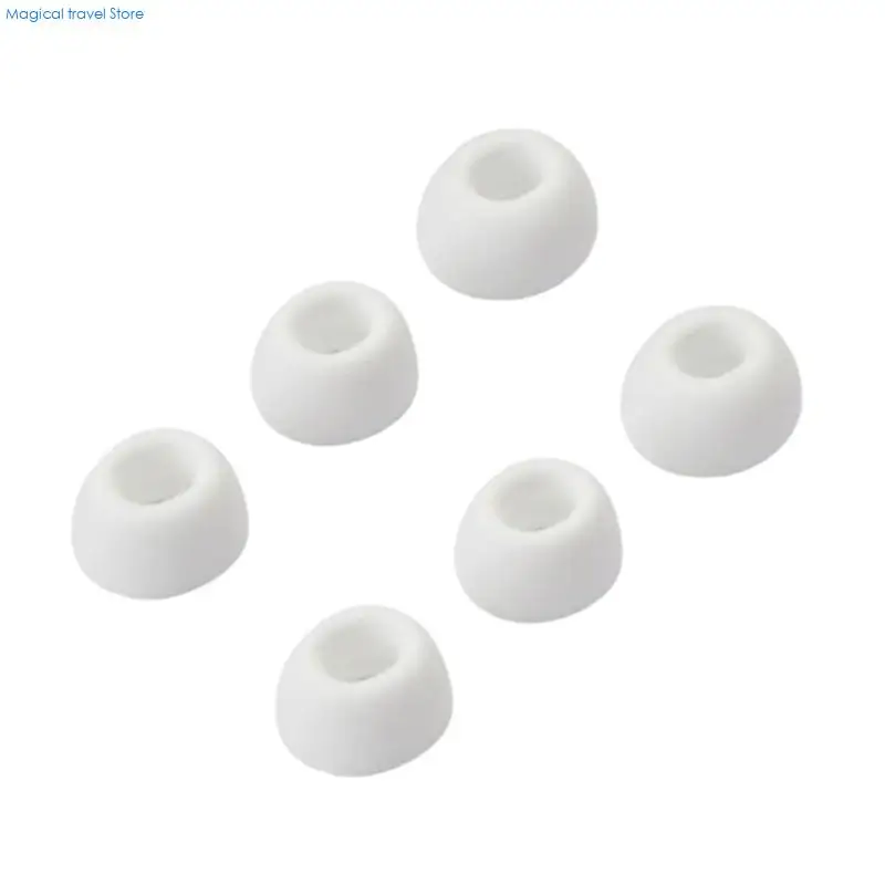 N2UB Smooth Flexible Ergonomic Earbud Tip Plugs Protectors Ergonomic Design Enhances Stability Sound Prolonged Use for Buds 6