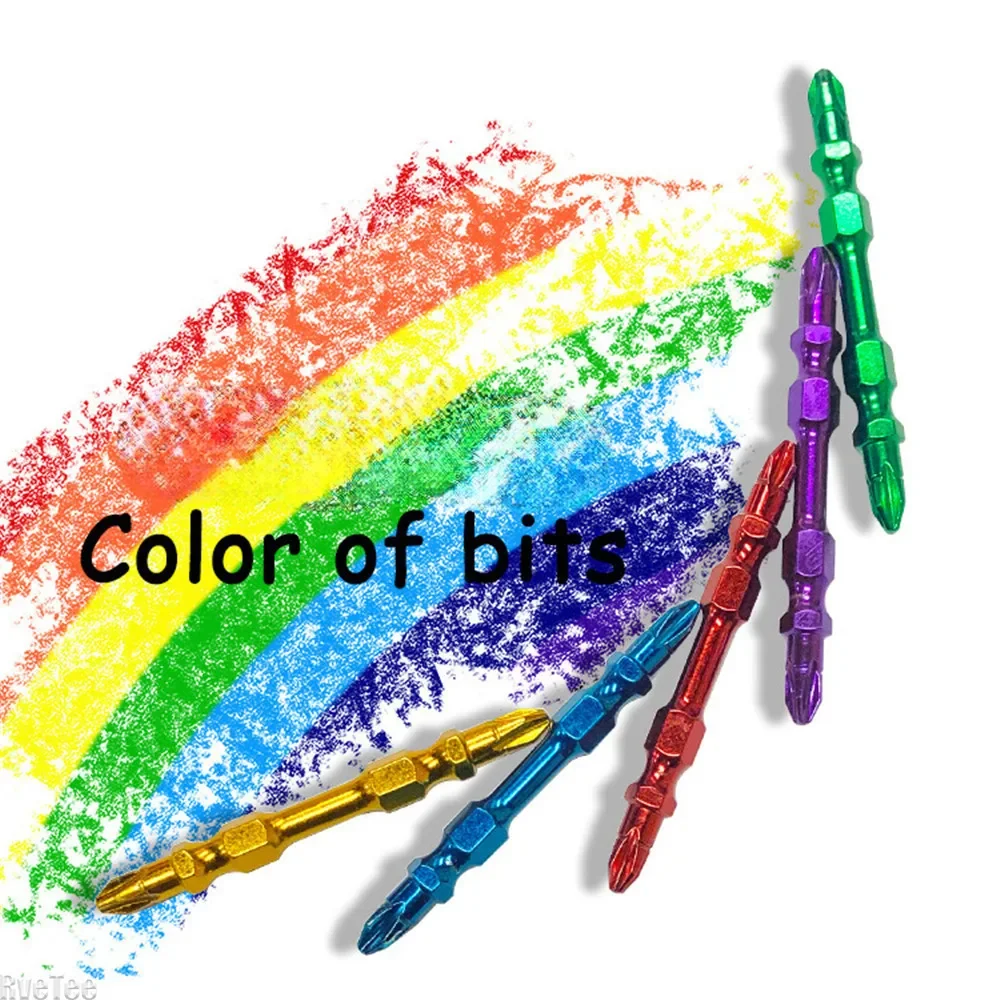 10PCS Alloy Steel Screwdriver Head Tool Bits for Strong Magnet Precision Multifunctional Professional Work Tools Screwdriver