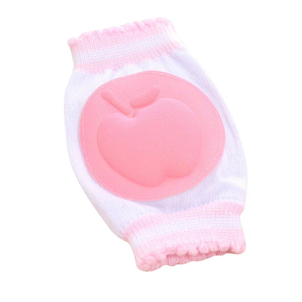 

1Pair Toddler Kneepads Deodorizing Protection Gift for Little Child Crawling Pink Baby Kneepads Crawling Protector