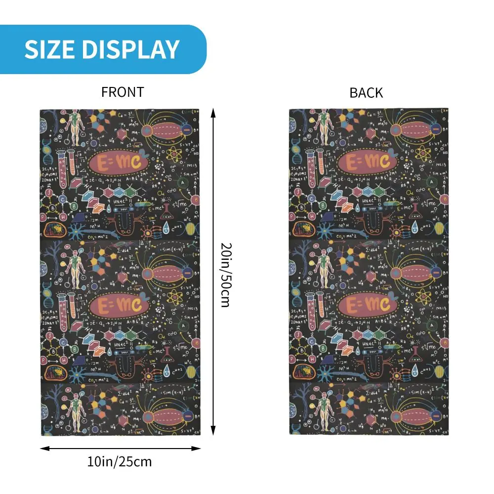 العلوم للأبد عقال الرقبة أدفأ الرجال التزلج تشغيل وشاح أنبوبي الطبية ممرضة الوجه باندانا الجراب