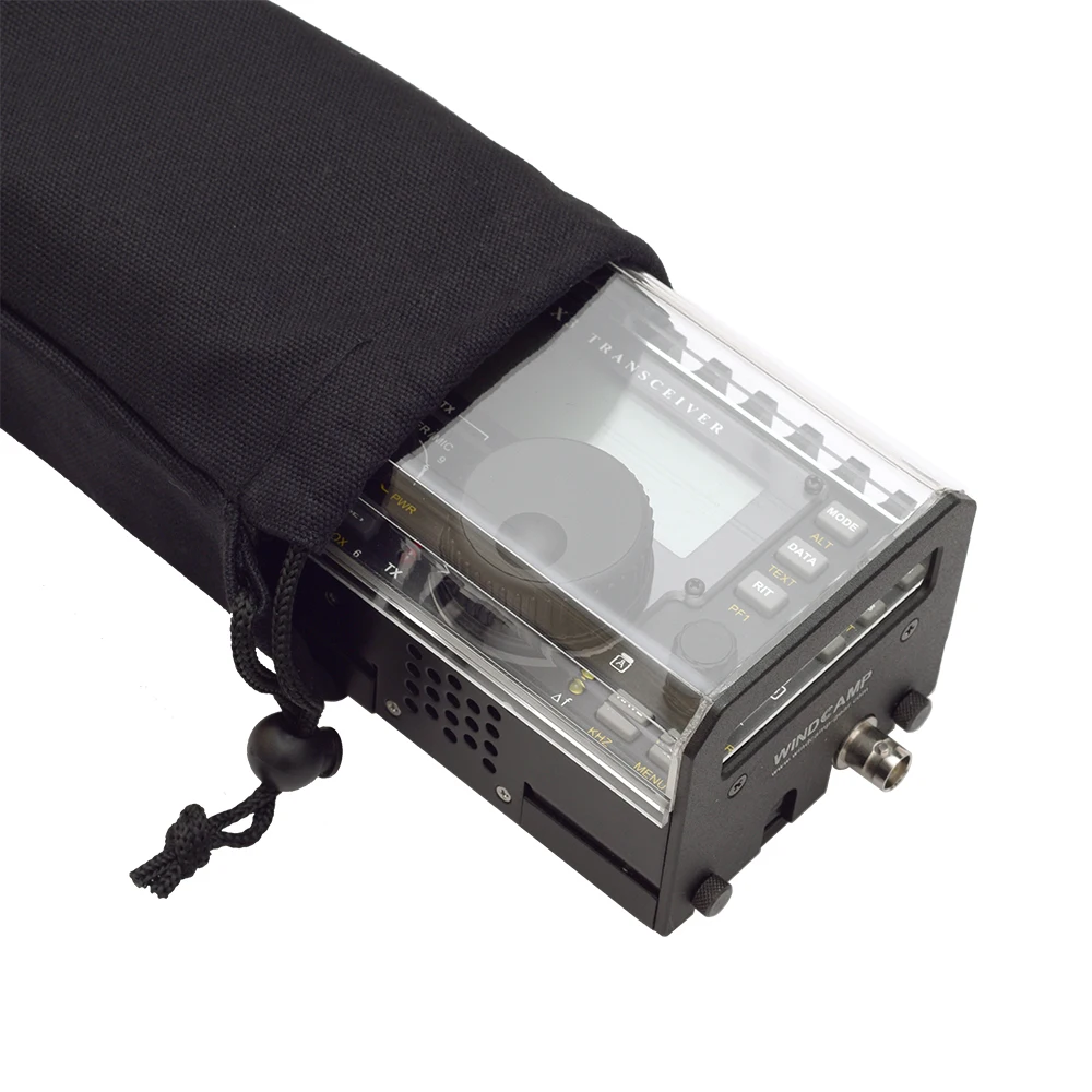 Heatsink Transparent Panel Cover Kits for Elecraft KX3 Qrp Mini Mobile Radio Transceiver Protective Metal Case Accessory - view 4