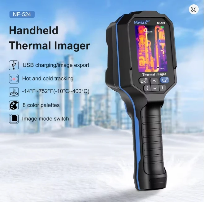 NF-524 Thermal Imaging Camera For Water Pipe Leak and Power Electrical 120*90 Handheld Infrared Thermal Imager For Detection