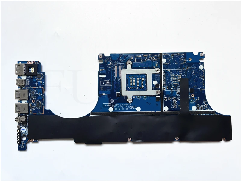 Placa base de ordenador portátil usado, LA-9941P para HP 9530 m3800 con I7-4712HQ GT750M, 2GB, totalmente probada, funciona al 100%